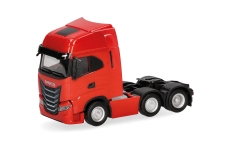 Herpa 320313 - H0 - Iveco S-Way MY24 Zugmaschine 3a - rot